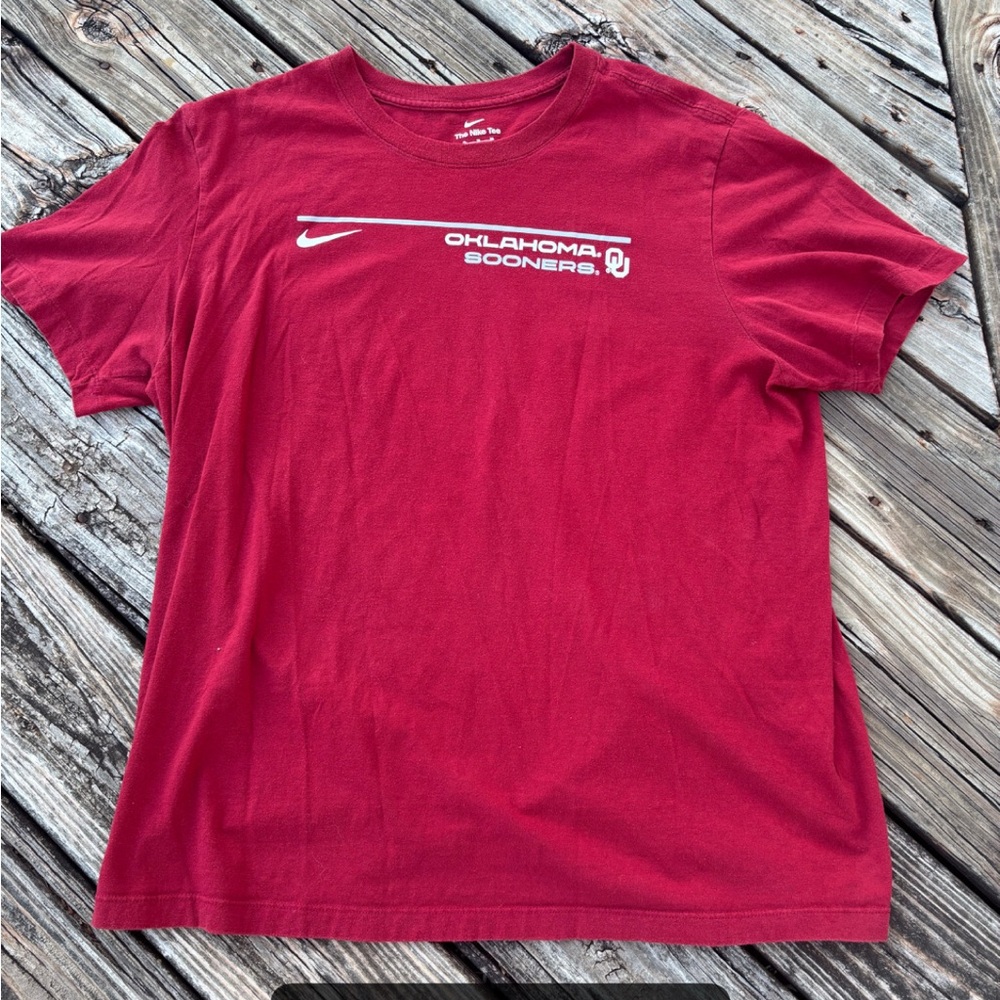 Nike Red Oklahoma Sooners Men's Tee